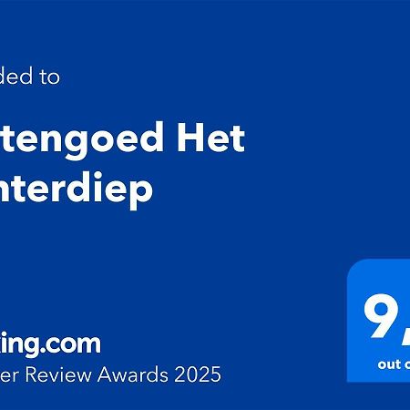 Buitengoed Het Achterdiep Ter Apel Exterior photo